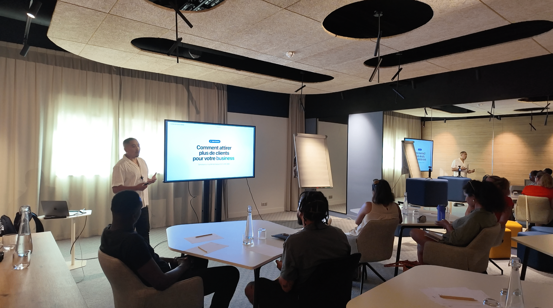 Atelier business en présentiel coachs et formateurs